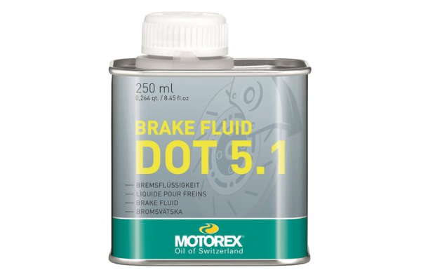 MOTOREX Brake Fluid DOT 5.1 Bremsflüssigkeit Flasche 250 ml