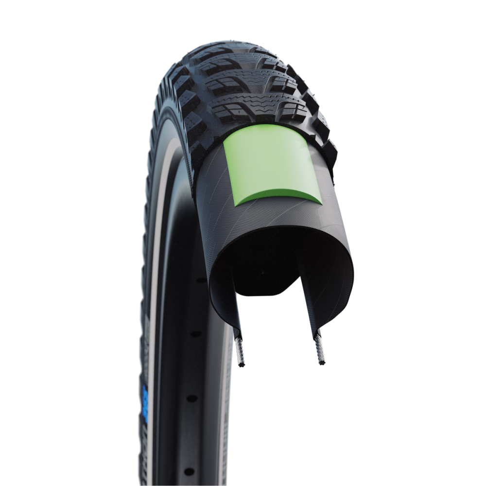 Schwalbe Pneu Marathon 365 37-622 starr mit Reflexstreifen black