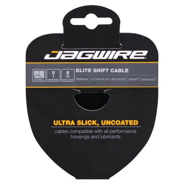 Jagwire Schaltkabel, Slick Stainless ELITE SHIFT Ultra Polished 1.1mm 2300mm Sram/ Shimano 73EL2300