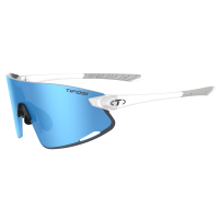 Tifosi Sonnenbrille, Vogel XC, Satin Clear, S-M, Sky Blue Mirror