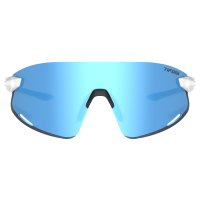 Tifosi Sonnenbrille, Vogel XC, Satin Clear, S-M, Sky Blue Mirror