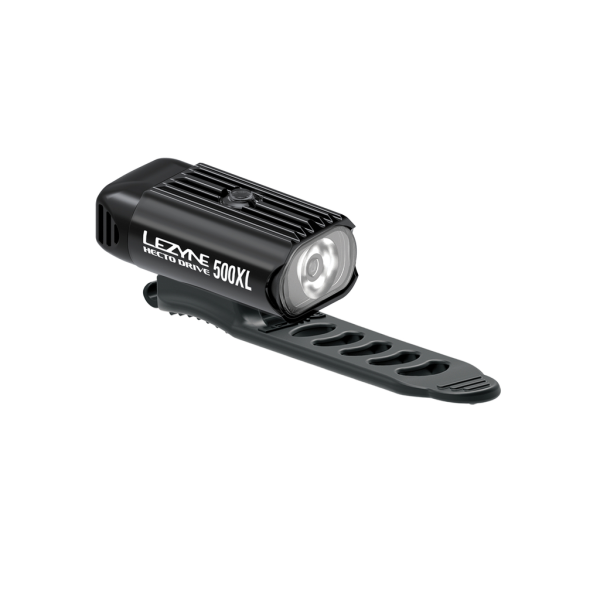 Lezyne Hecto Drive 500Xl Front, black gloss