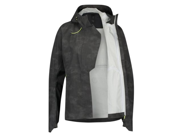 AGU Women Commuter Tech Rain Jacket Reflection Black