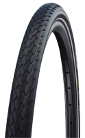 Schwalbe Pneu Green Marathon, GG, Starr mit Reflexstreifen, black