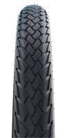 Schwalbe Pneu Green Marathon, GG, Starr mit Reflexstreifen, black