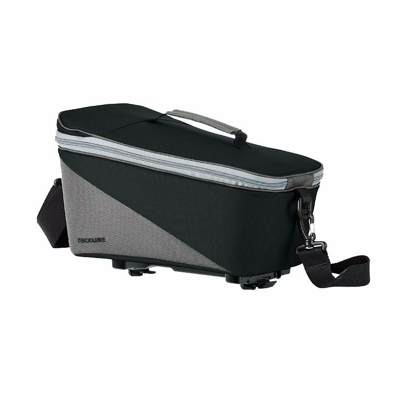 Racktime Gepäckträgertasche, Talis 2.0, carbon black / stone grey