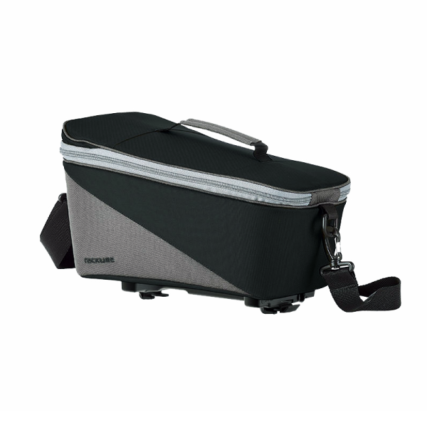 Racktime Gepäckträgertasche, Talis 2.0, carbon black / stone grey