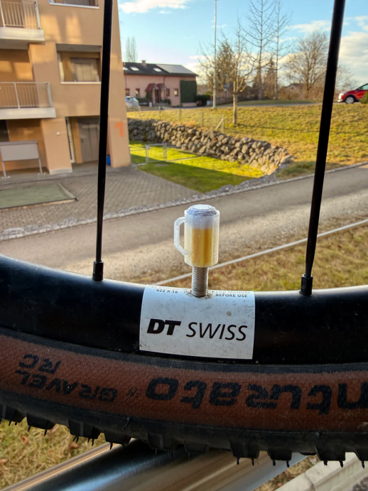 LuCycle Valvecap PETG 1 Paar - Presta, Beer Mug