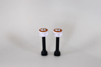 LuCycle Valvecap PETG 1 Paar - Presta, Flatwhite