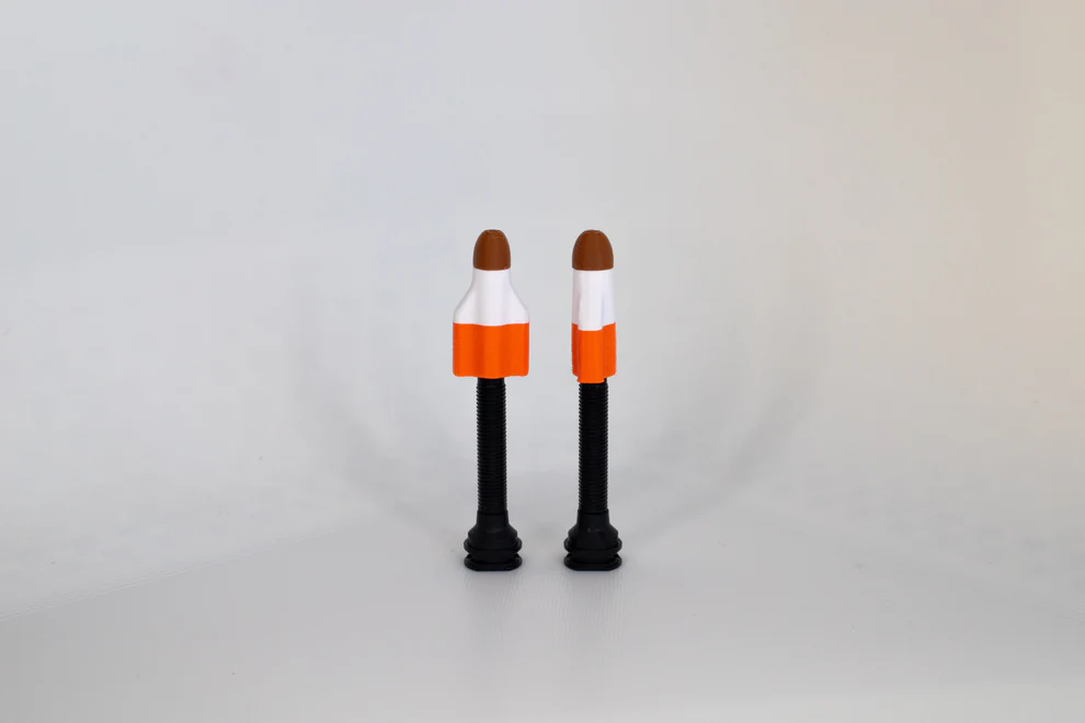 LuCycle Valvecap PETG 1 Paar - Presta, Raketenglace