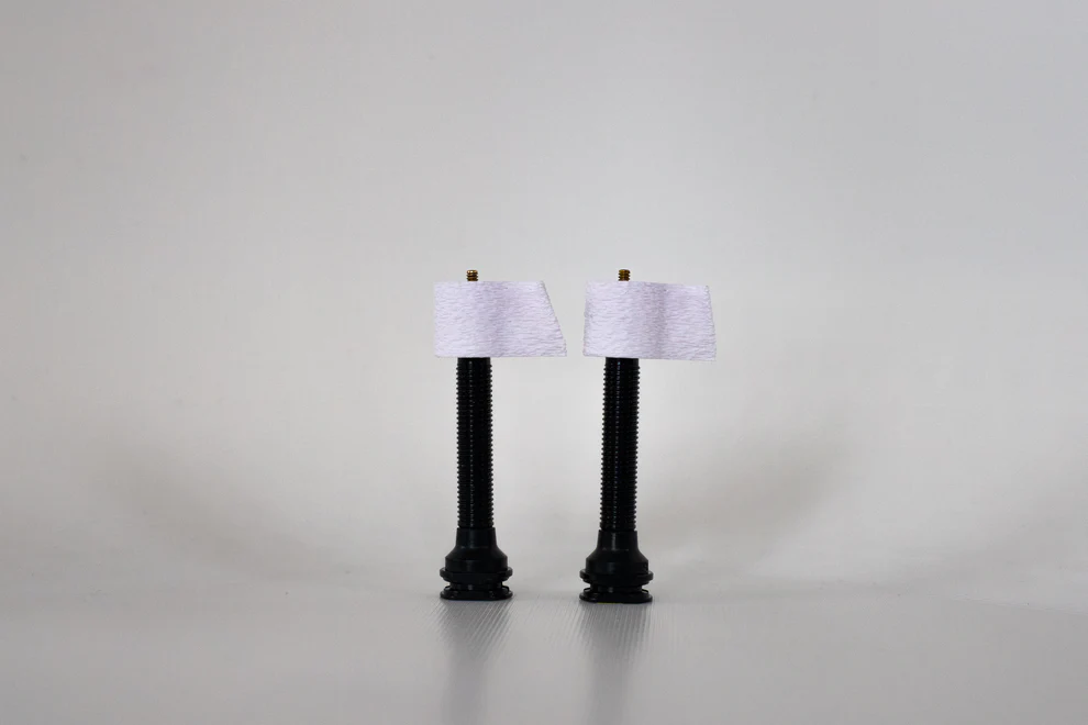 LuCycle Valvecap PETG 1 Paar - Presta, Toiletpaper