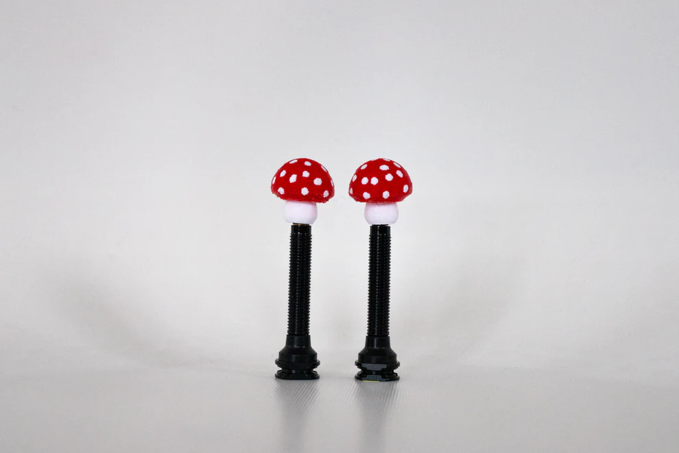 LuCycle Valvecap PETG 1 Paar - Presta, Mushroom