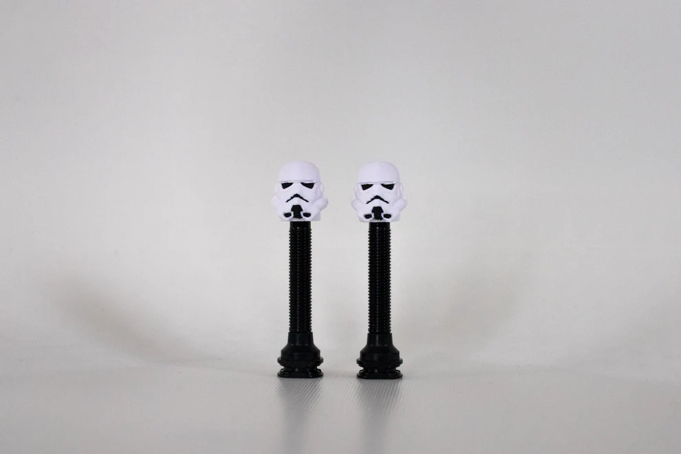 LuCycle Valvecap PETG 1 Paar - Presta, Stormtrooper