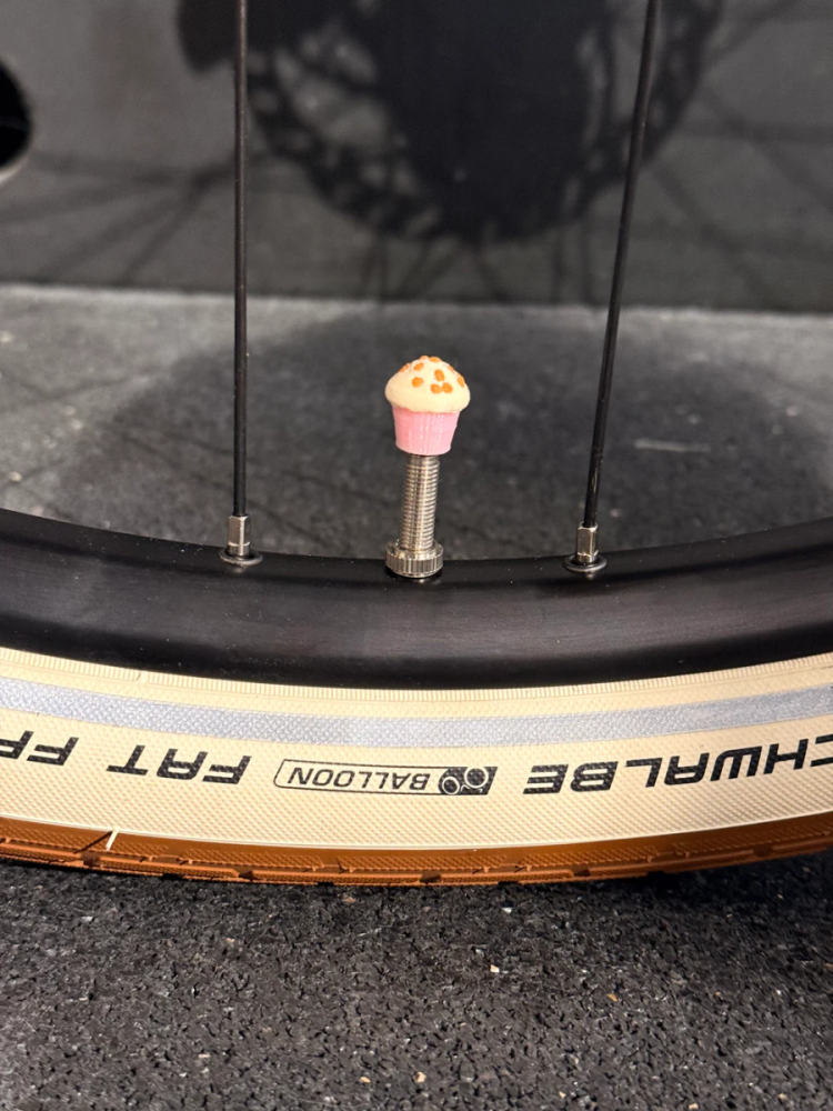 LuCycle Valvecap PETG 1 Paar - Presta, Muffin