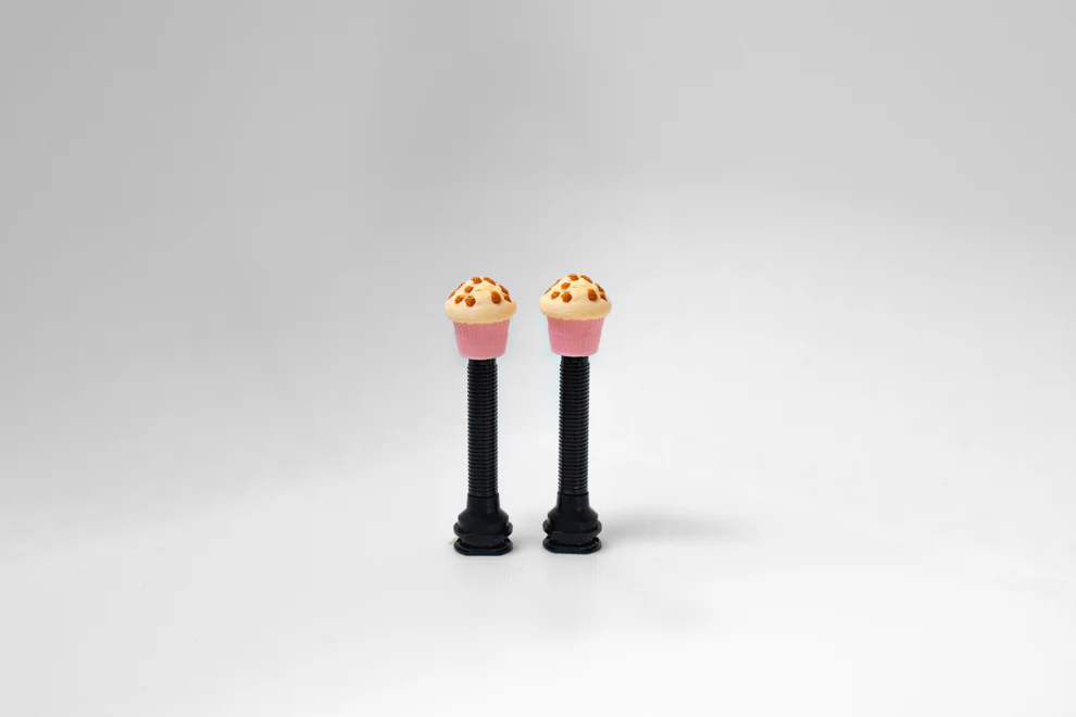 LuCycle Valvecap PETG 1 Paar - Presta, Muffin