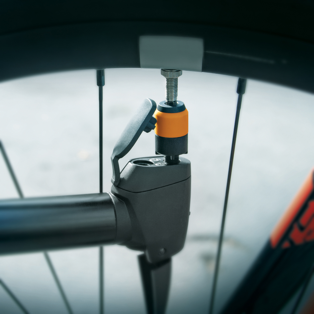 SKS Pumpenkopf Adapter Clik Tec schwarz/orange