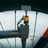 SKS Pumpenkopf Adapter Clik Tec schwarz/orange