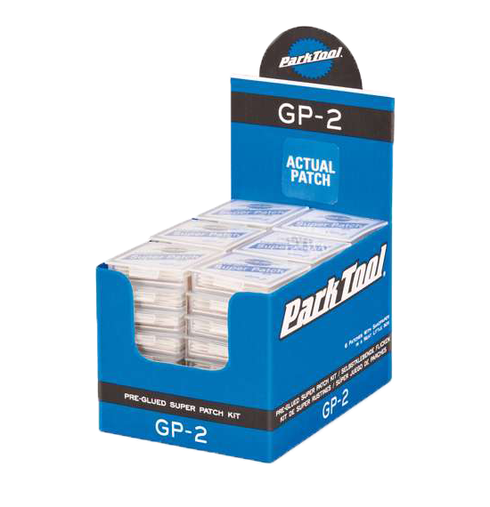 Park Tool Werkzeug, GP-2 Flicken selbstklebend, 1 Set (6 Flicken)