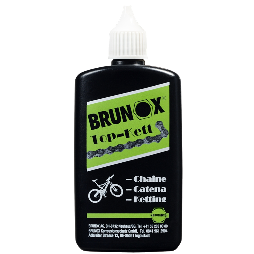 Brunox Top-Kett 100ml (Oel) Kettenöl, punktgenaue Schmierung100ml, Tropfflasche