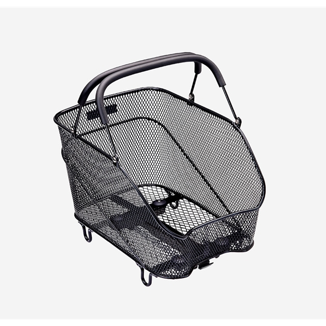 Racktime Korb BASKit Trunk Small, 12 Liter, 38.8x25.5x27.4 cm, inklusive SNAPit -Adapter, schwarz