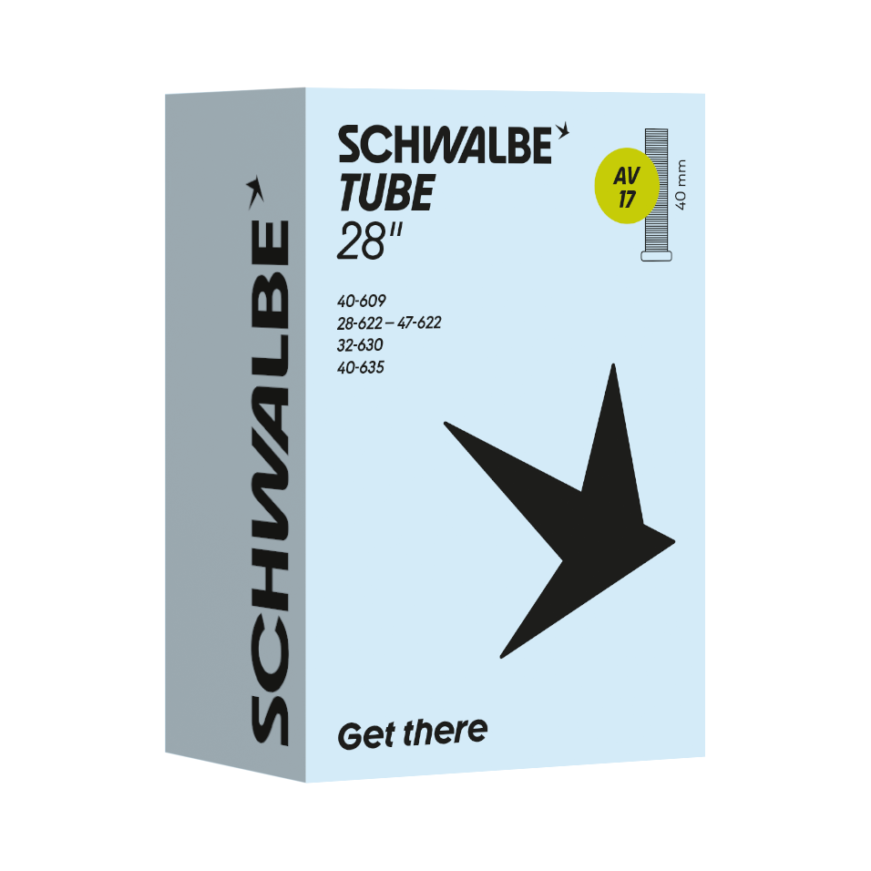 Schwalbe Schlauch AV17 28" 28/47-622/635 Autoventil 40mm