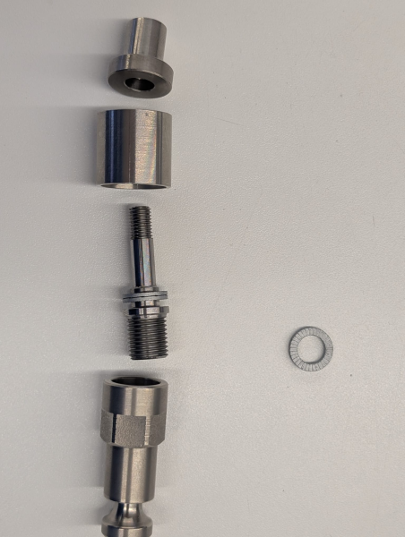 Protedac GmbH Adapter Anhängerkupplung Croozer zu Rohloff 500-14 / A12