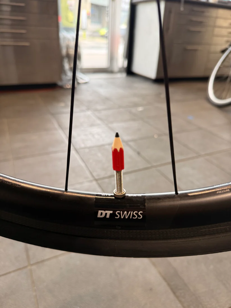 LuCycle Valvecap PETG 1 Paar - Schrader (Autoventil), Bleistift