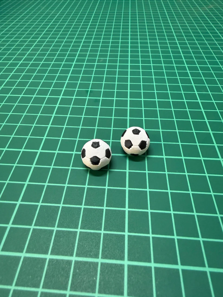 LuCycle Valvecap PETG 1 Paar - Schrader (Autoventil), Fussball