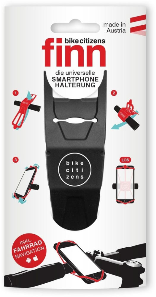 Finn Smartphonehalterung schwarz