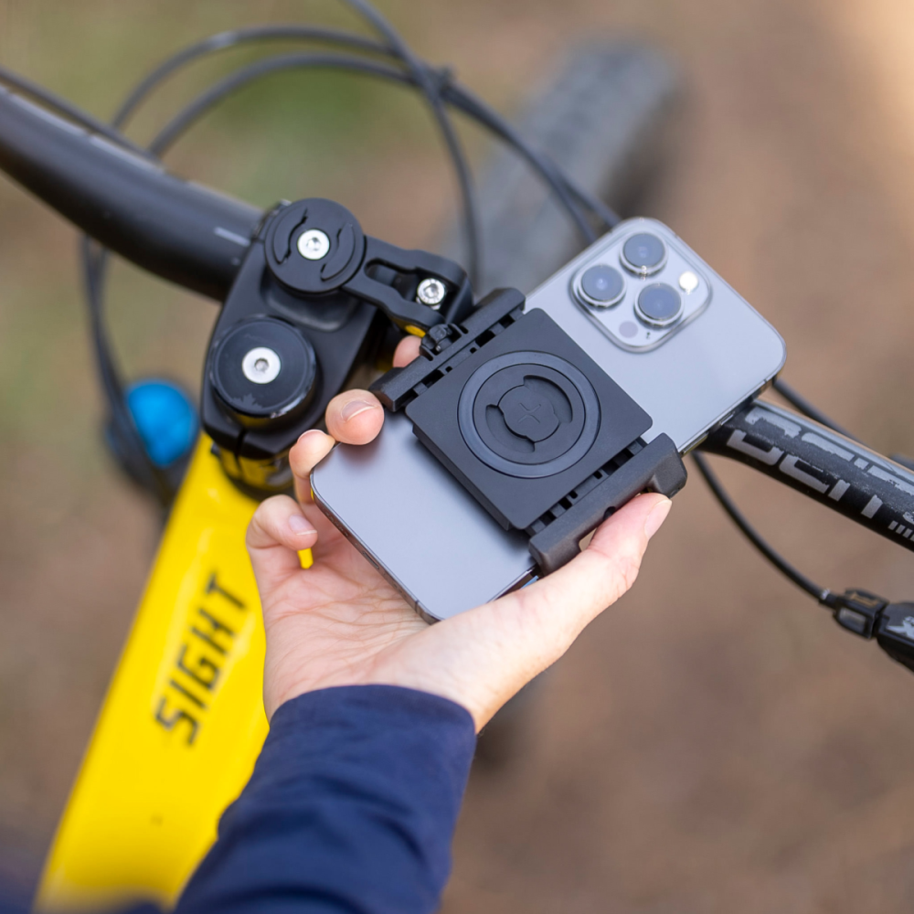 SP Connect Bike Bundle SPC+ Universal Phone Clamp schwarz