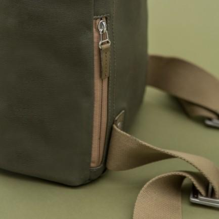 Brooks Pickwick Cotton Canvas Rucksack 26 L - medium, Rollverschluss