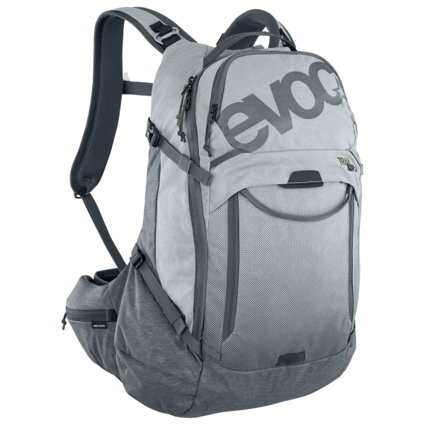 Evoc Trail Pro 26L Backpack, stone/carbon grey