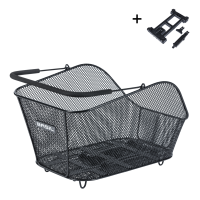 Basil Icon M MIK Fahrradkorb hinten schwarz