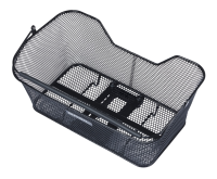 Basil Base XL MIK Fahrradkorb hinten schwarz (Öko-Bodenkorb)