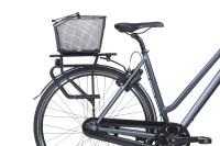 Basil Base XL MIK Fahrradkorb hinten schwarz (Öko-Bodenkorb)