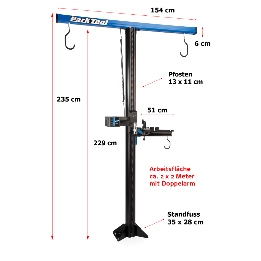 Park Tool Montageständer, PRS-33.2 Einarm-Montageständer