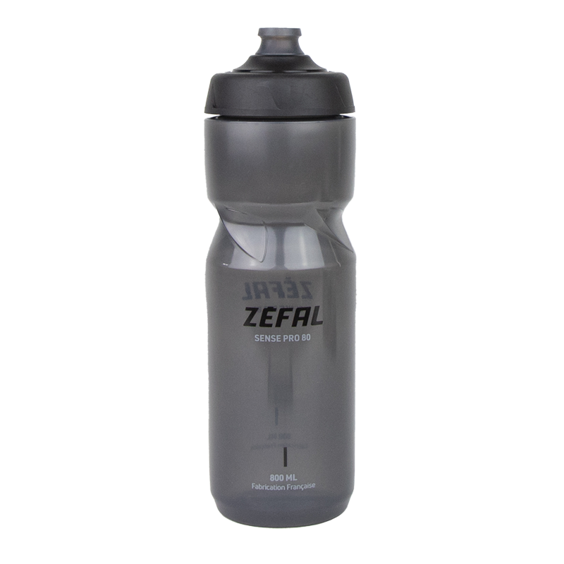 Zéfal Bidon, SENSE PRO 80, 800ml, SMOKE BLACK/BLACK-GREY, PRO-CAP Silikon