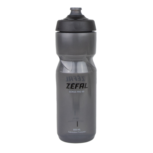 Zéfal Bidon, SENSE PRO 80, 800ml, SMOKE BLACK/BLACK-GREY, PRO-CAP Silikon